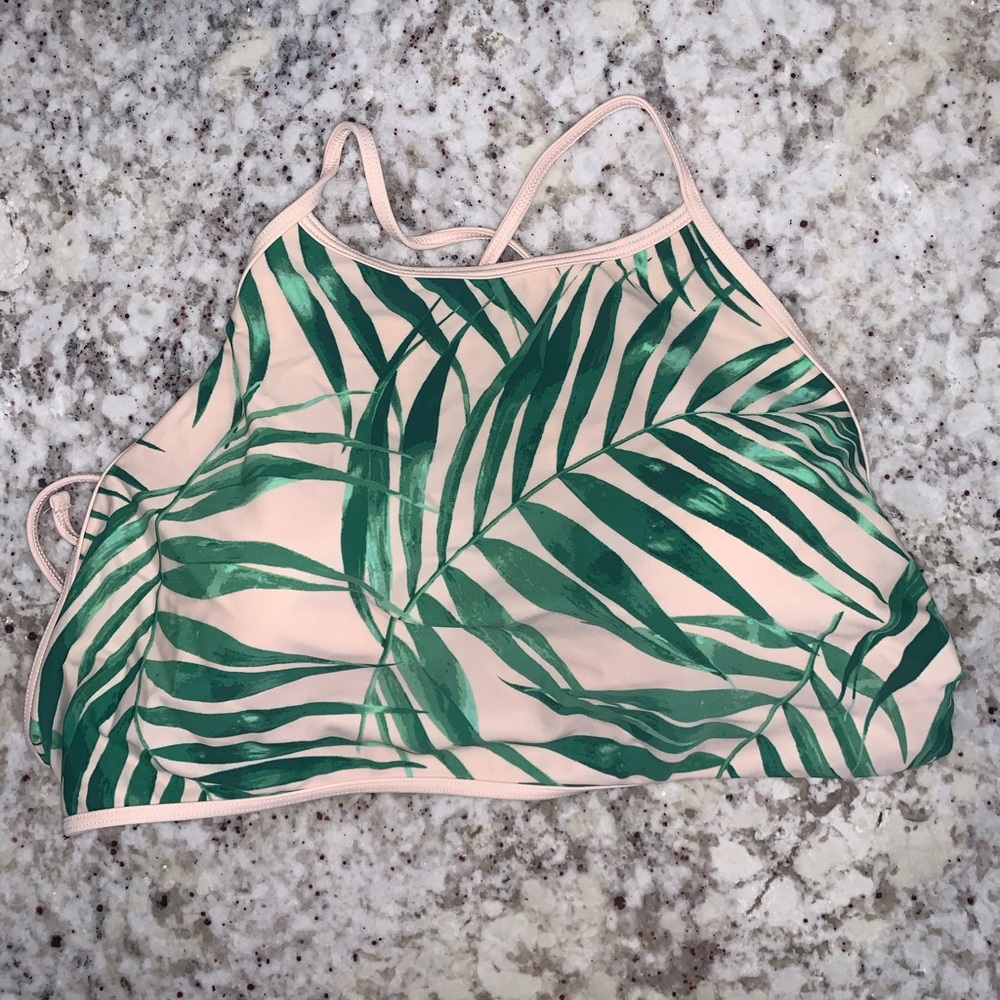 AERIE high neck bikini top